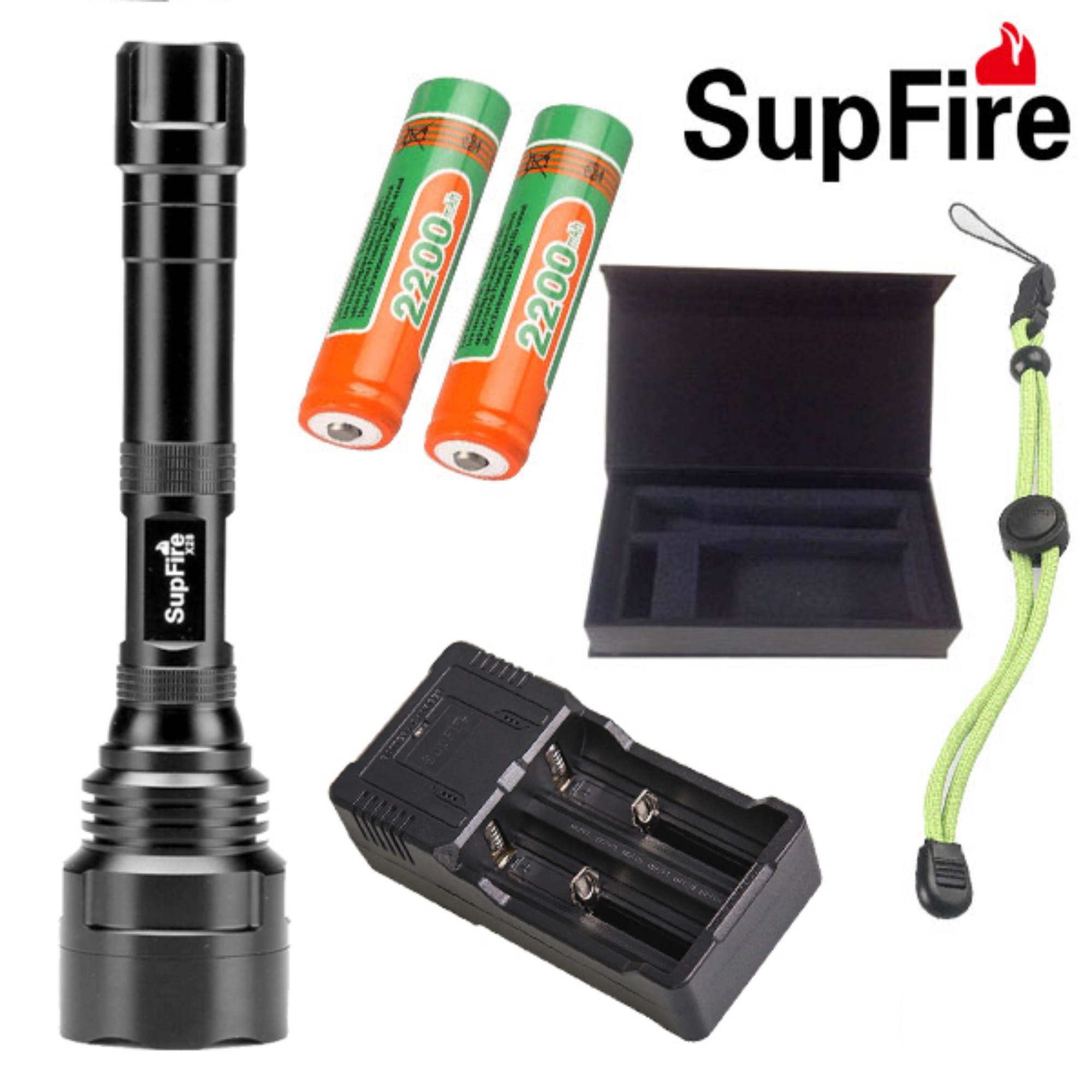 navy dedicated flashlight 200 Meters Longrange Superfire