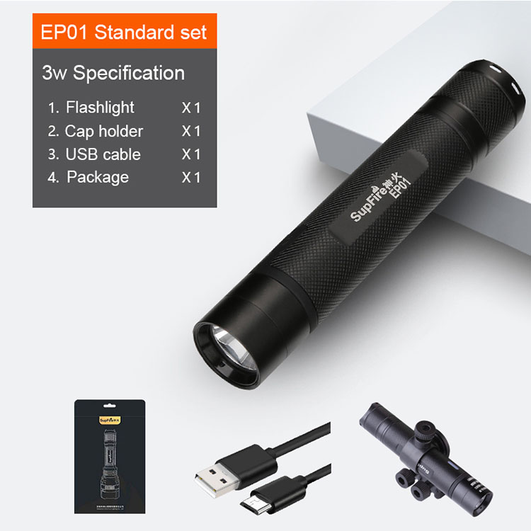 Ep01 Mini Explosion Proof Flashlight | Superfire