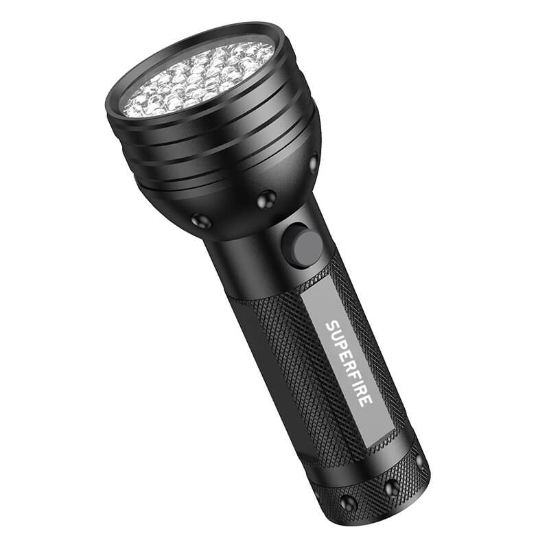Black light flashlight wholesale Superfire flashlight
