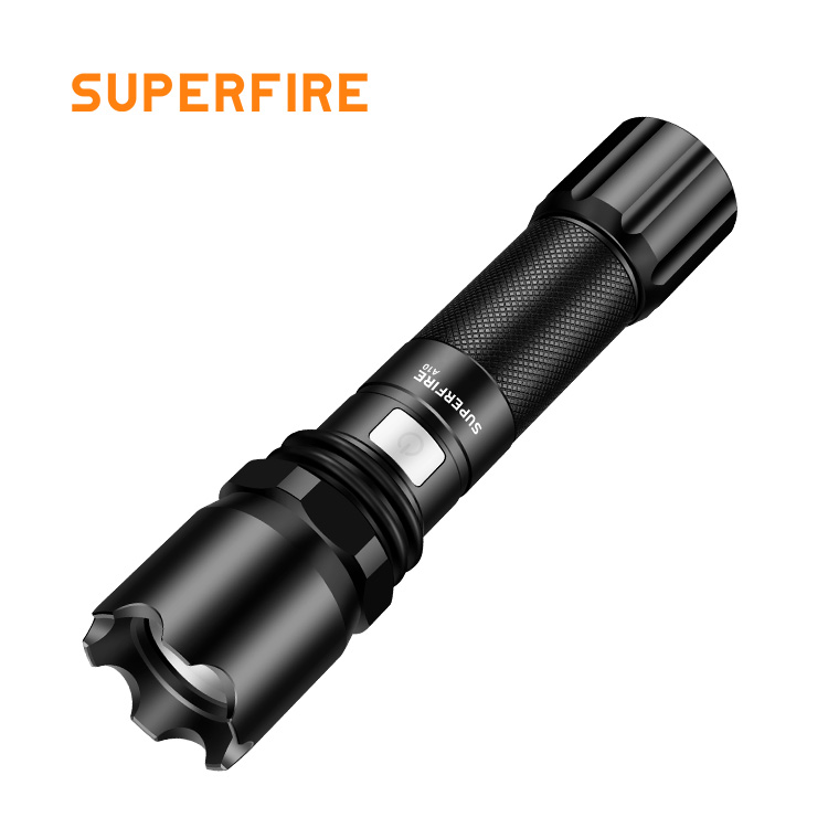 SUPERFIRE A10 strobe tactical flashlight