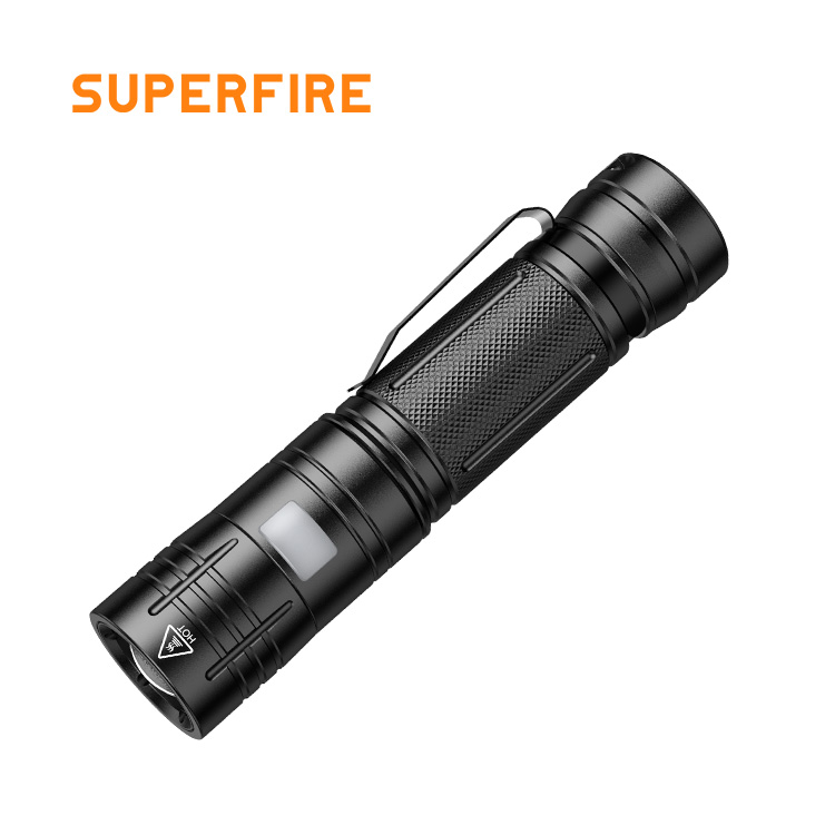 SUPERFIRE GT75 rechargeable zoom flashlight