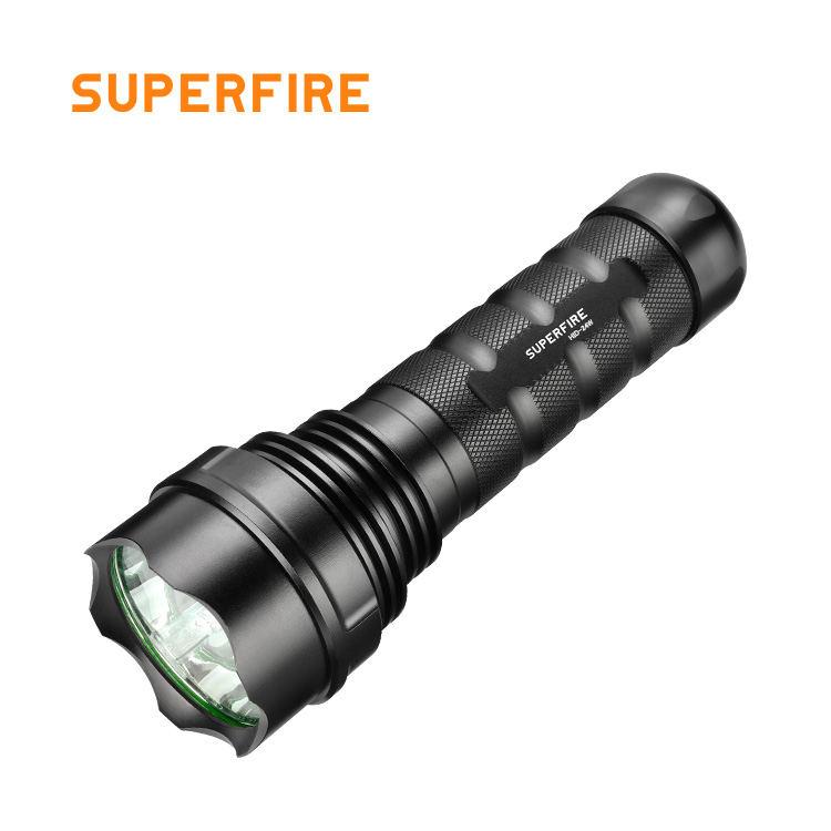 SUPERFIRE HID 24W 1600 Lumen Xenon Flashlight