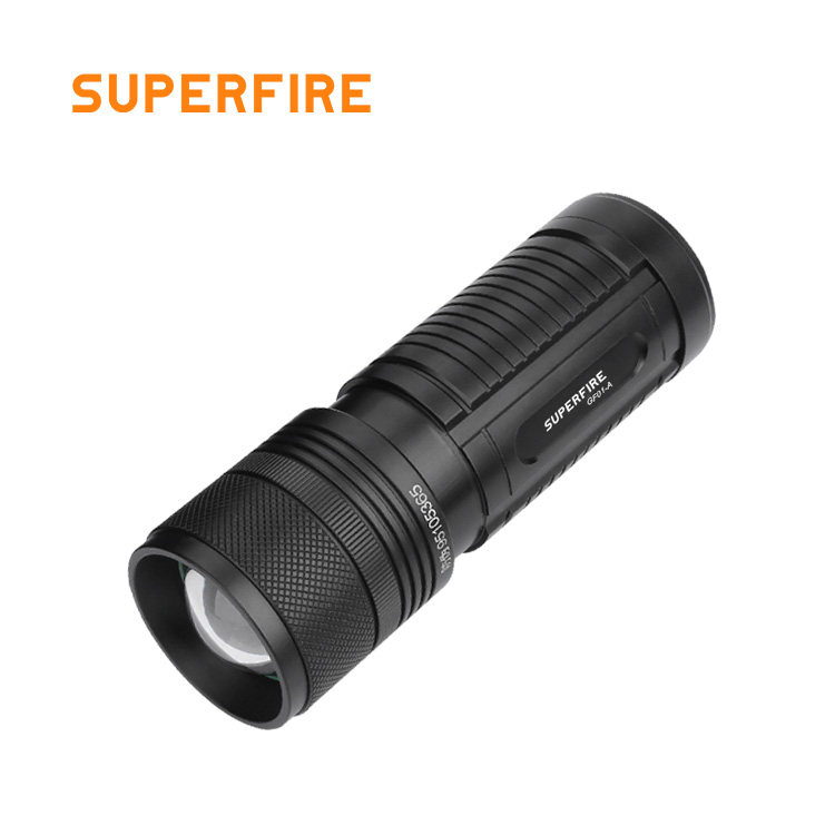 GF01-A colorful led flashlight high power battery