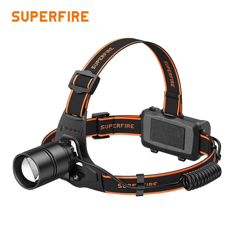 SUPERFIRE HL71 led zoomable headlamp