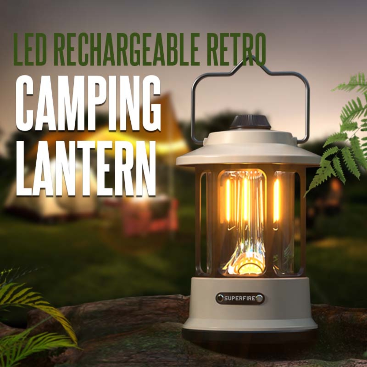 Coleman Retro Rechargeable Full-Size Lantern