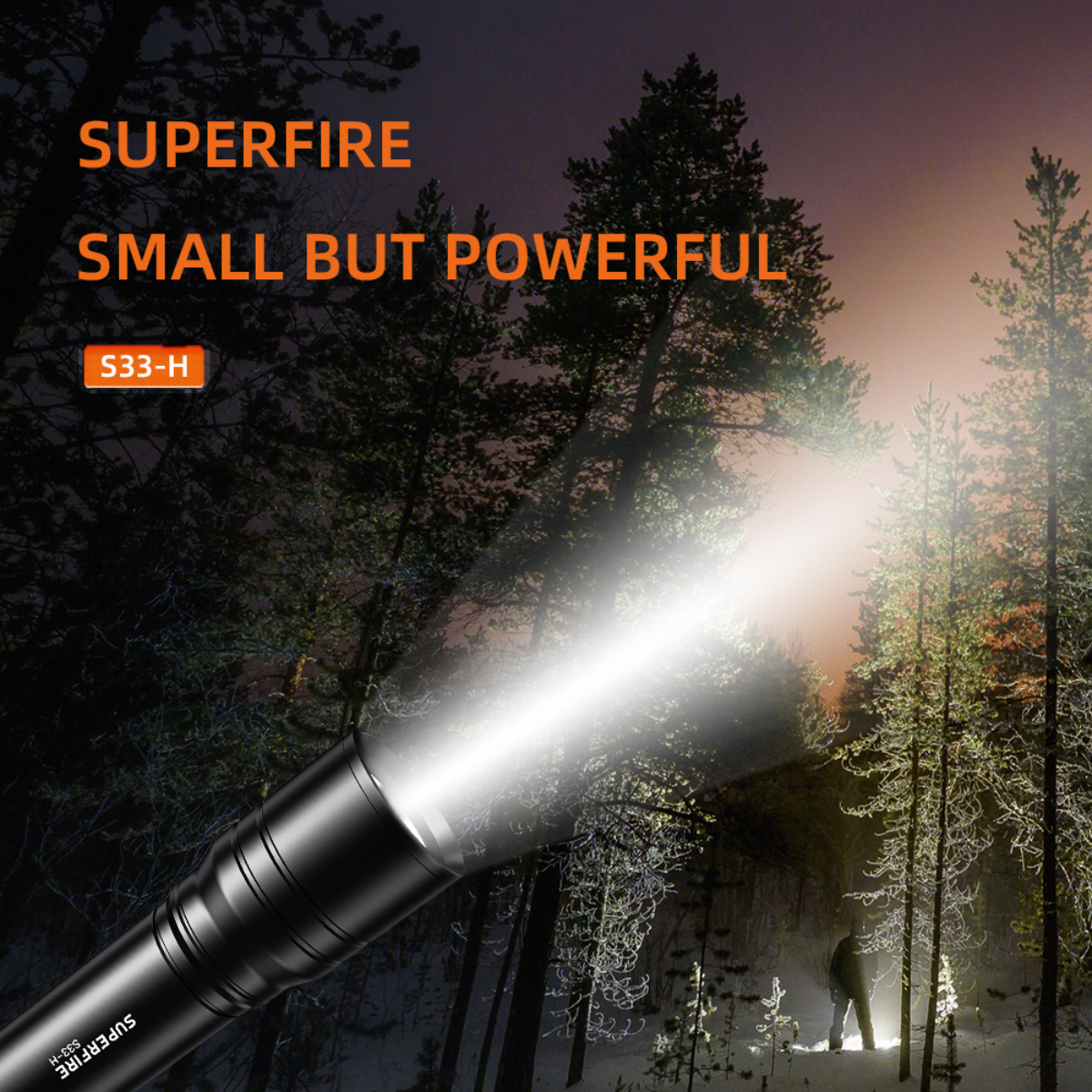 Superfire's Rechargeable Small Flashlight: Perfect For All Your Outdoor Needs