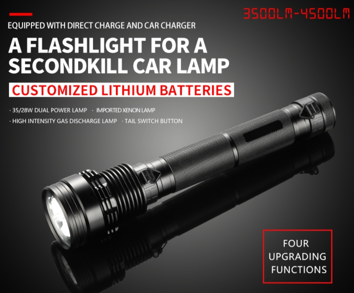 The Best Flashlight You've Ever Used: The SUPERFIRE HID Xenon Flashlight