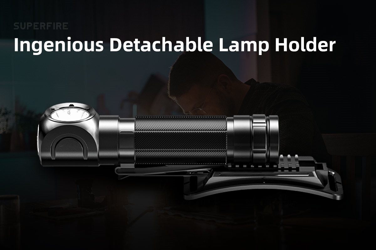 Portable Rechargeable Headband Flashlight SUPERFIRE