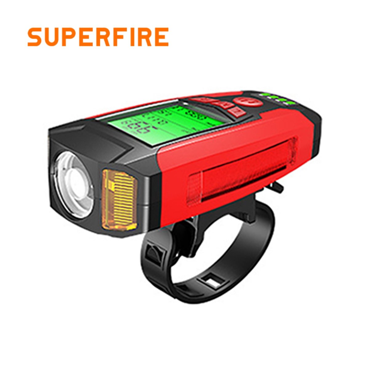 SUPERFIRE BM01 bike light with horn