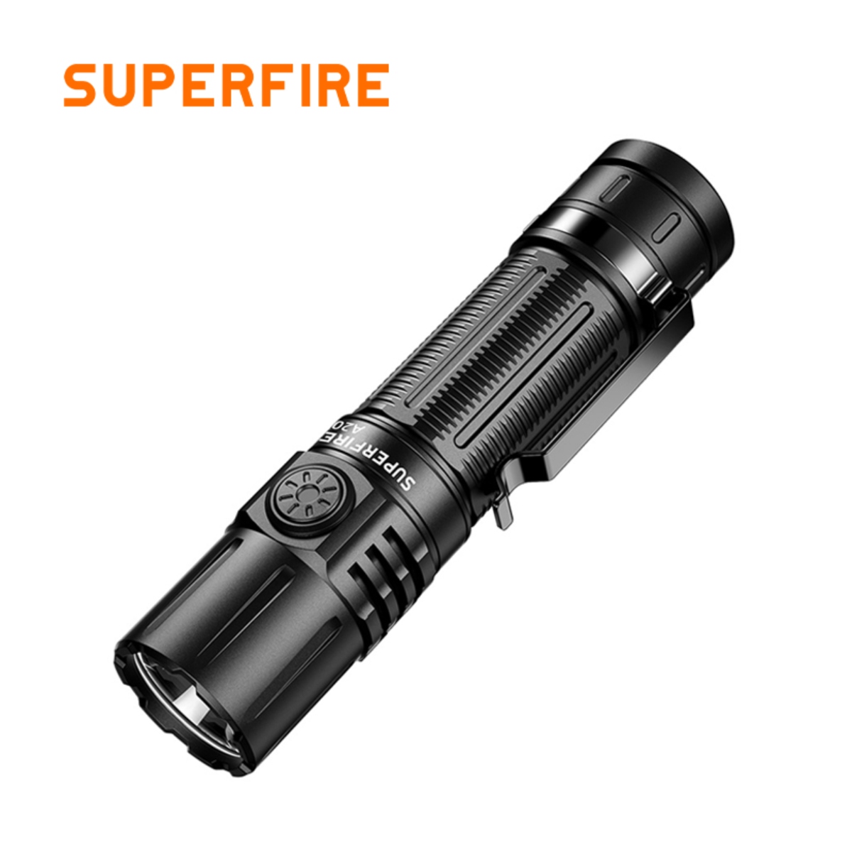 SUPERFIRE A20 Tactical Super Bright Flashlight