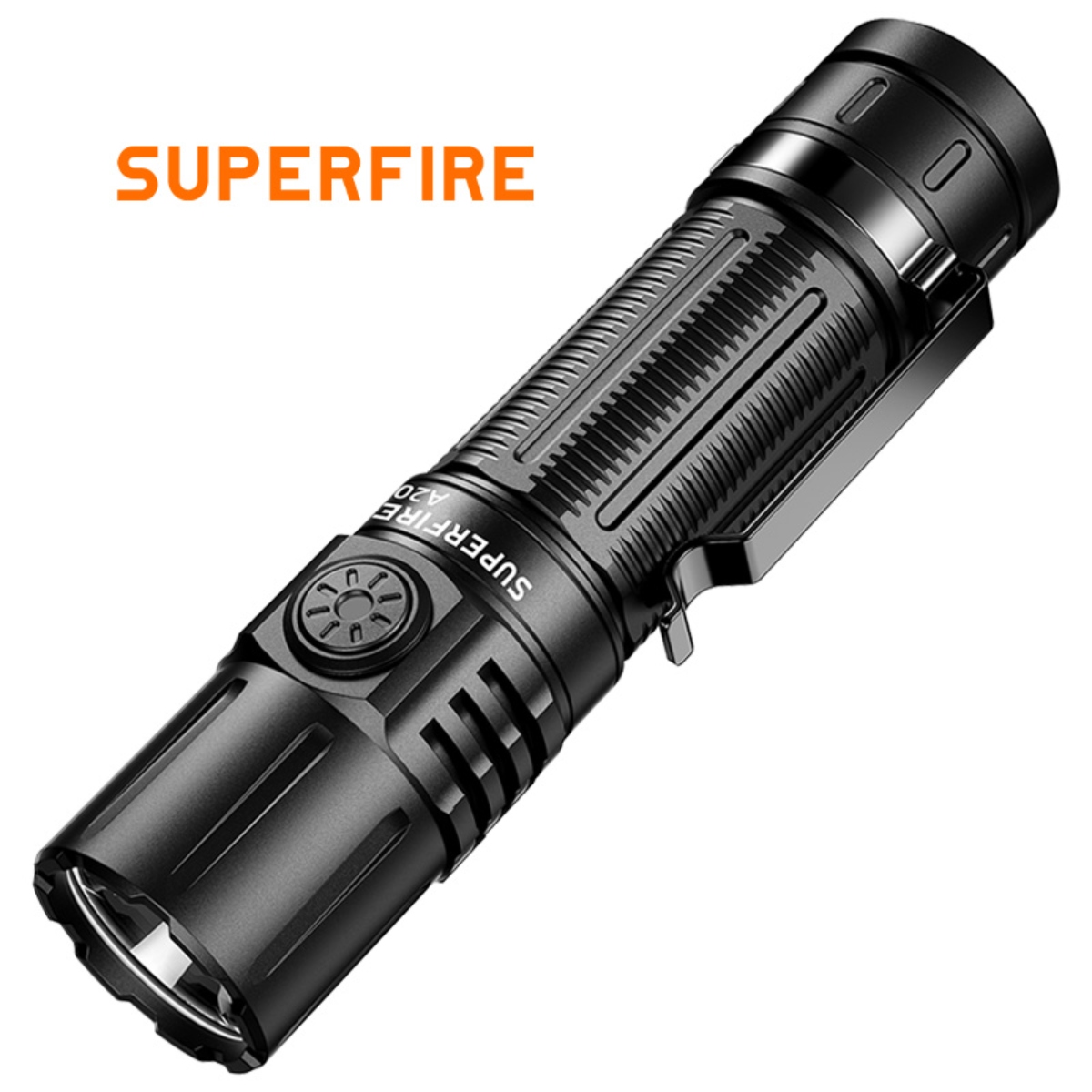 SUPERFIRE A20 Tactical Super Bright Flashlight - Tactical Flashlight ...