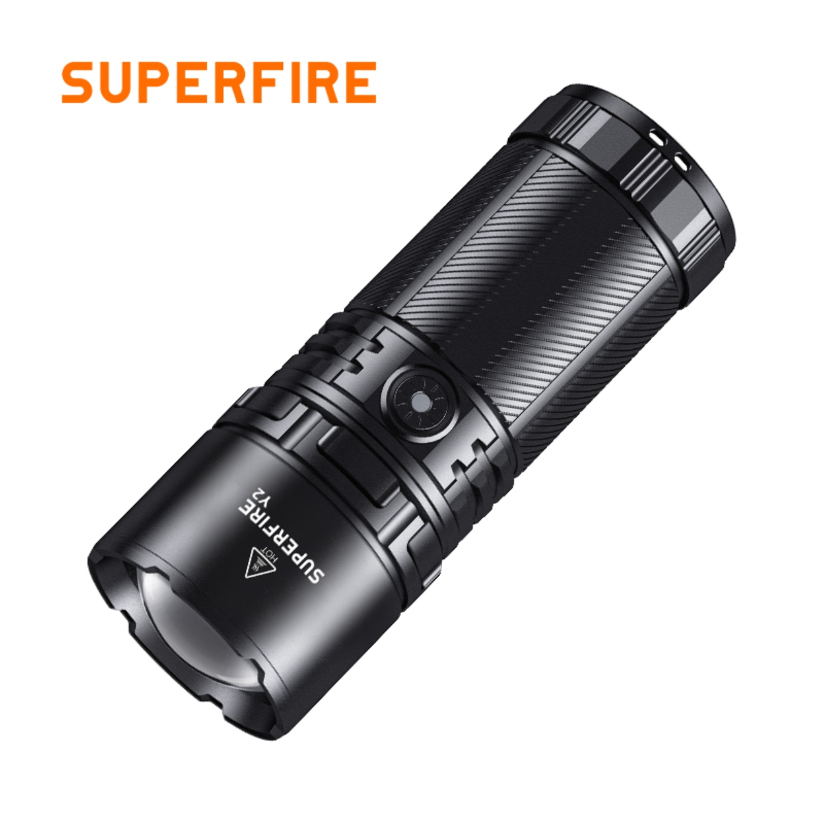 SUPERFIRE Y2 Long Range Zoom Flashlight