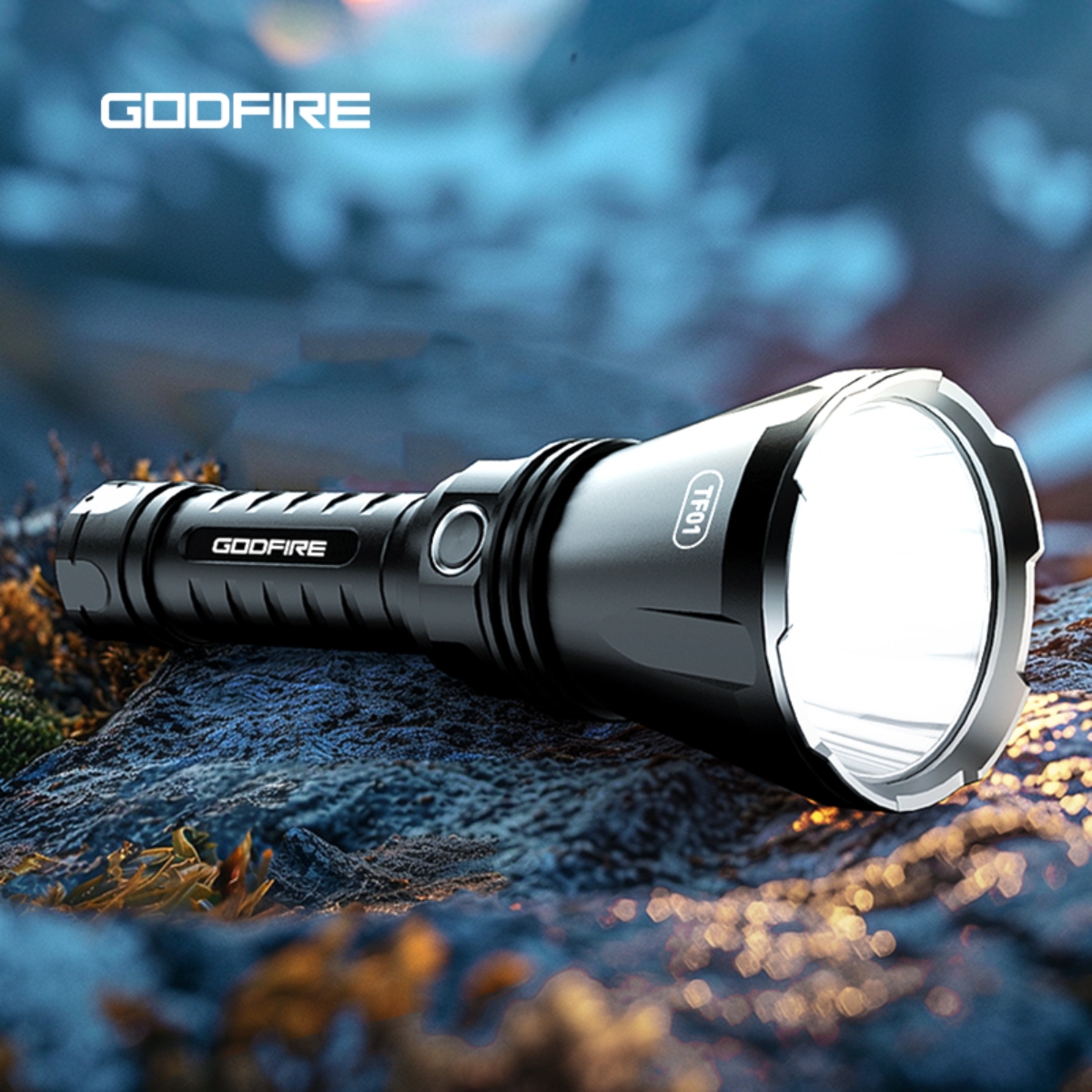 Introducing the GODFIRE TF01: Your Ultimate Tactical Flashlight for Outdoor Adventures