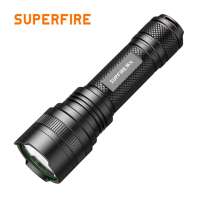 SUPERFIRE L6-G Tactical LED Flashlight - 2000 Lumens, 250m Beam