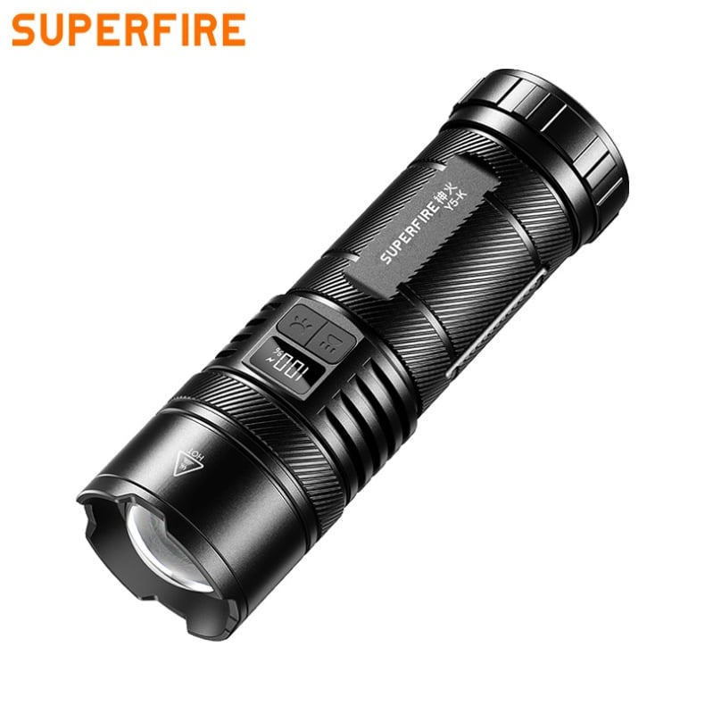 SUPERFIRE Y5-K Long-range Flashlight