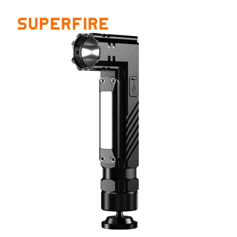 SUPERFIRE G19 Multifunctional COB flashlight
