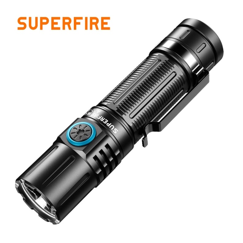 SUPERFIRE A20-X Yellow Light Flashlight